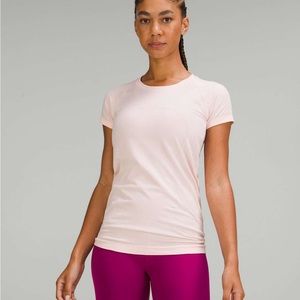 Lululemon strawberry milkshake short sleeve swiftly